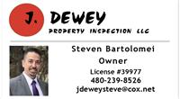 J. Dewey Property Inspection